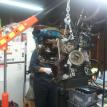 Engine comes out!